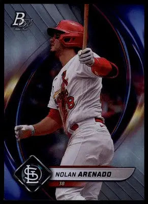 Nolan Arenado 2022 Bowman Platinum #43 St. Louis Cardinals - Baseball Card Single