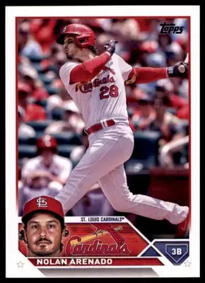 Nolan Arenado 2023 Topps #500 St. Louis Cardinals - Baseball Card Single