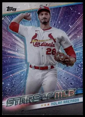 Nolan Arenado 2024 Topps Stars of MLB #SMLB-45 St. Louis Cardinals - Baseball Card Single