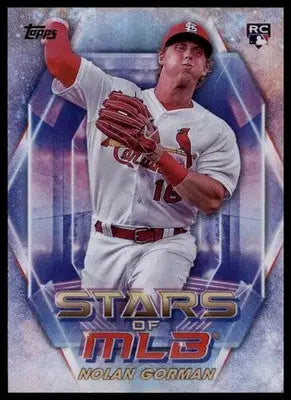 Nolan Gorman 2023 Topps Stars of MLB #SMLB-23 St. Louis Cardinals