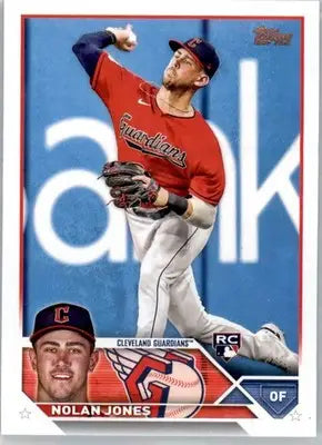 Nolan Jones - 2023 Topps - #129 - RC Baseball - Baseball Card Single