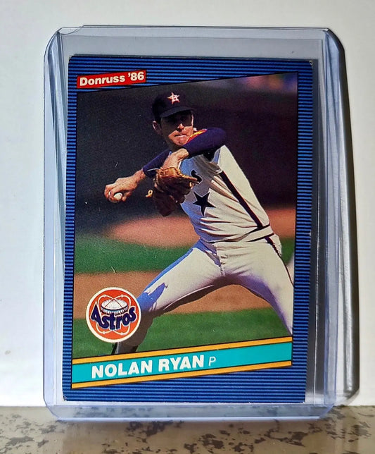 Nolan Ryan 1986 Donruss MLB #258 Baseball Card Houston Astros - Baseball Card Single