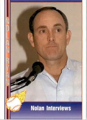 Nolan Ryan - 1991 Pacific Nolan Ryan Texas Express I - #109 - Baseball - Baseball Card Single