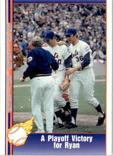 Nolan Ryan - 1991 Pacific Nolan Ryan Texas Express I - #12 - Baseball - Baseball Card Single