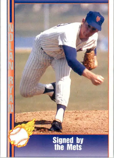 Nolan Ryan - 1991 Pacific Nolan Ryan Texas Express I - #4 - Baseball - Baseball Card Single
