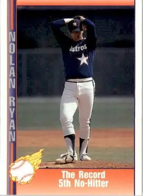Nolan Ryan - 1991 Pacific Nolan Ryan Texas Express I - #42 - Baseball - Baseball Card Single