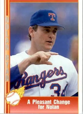 Nolan Ryan - 1991 Pacific Nolan Ryan Texas Express I - #55 - Baseball - Baseball Card Single