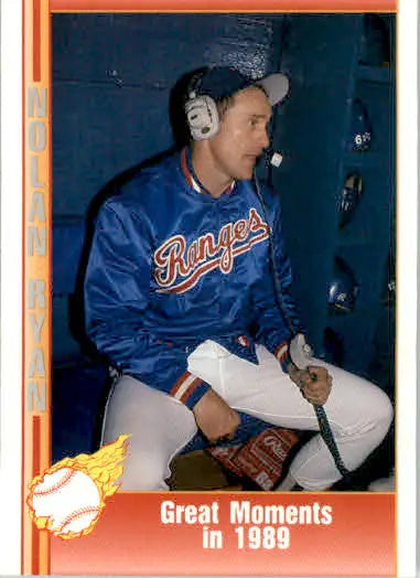 Nolan Ryan - 1991 Pacific Nolan Ryan Texas Express I - #60 - Baseball - Baseball Card Single