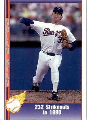 Nolan Ryan - 1991 Pacific Nolan Ryan Texas Express I - #73 - Baseball - Baseball Card Single