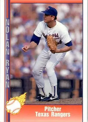 Nolan Ryan - 1991 Pacific Nolan Ryan Texas Express I - #75 - Baseball - Baseball Card Single