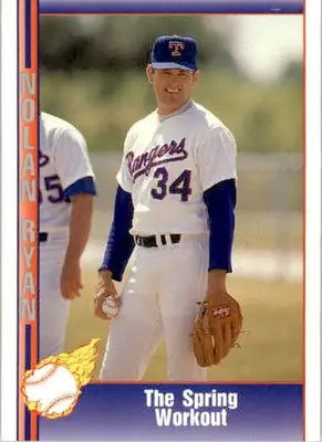 Nolan Ryan - 1991 Pacific Nolan Ryan Texas Express I - #87 - Baseball - Baseball Card Single