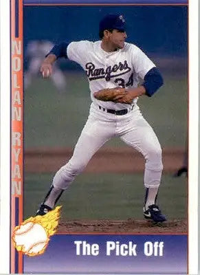 Nolan Ryan - 1991 Pacific Nolan Ryan Texas Express I - #91 - Baseball - Baseball Card Single
