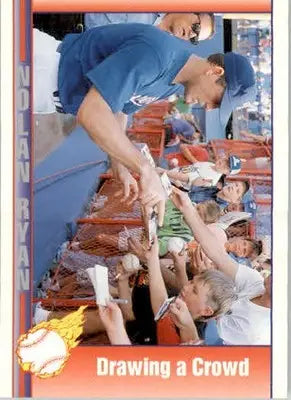 Nolan Ryan - 1992 Pacific Nolan Ryan Texas Express II - #166 - Baseball - Baseball Card Single