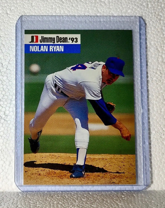 Nolan Ryan 1993 Jimmy Dean MLB #16 Baseball Card Texas Rangers - Baseball Card Single