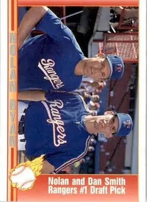 Nolan Ryan / Dan Smith - 1991 Pacific Nolan Ryan Texas Express I - #61 - Baseball Card Single