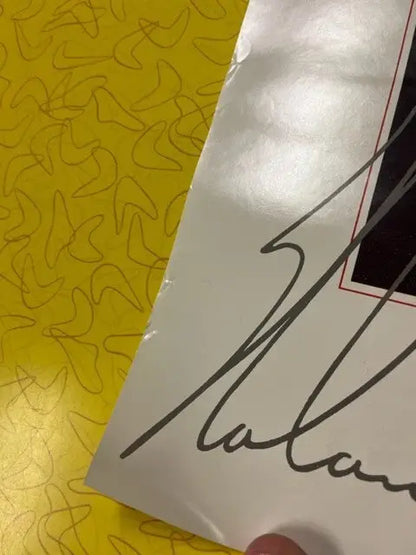 Nolan Ryan Signed HSE 1990 Poster 18x24 Auto Texas Rangers 300 Win Beckett Auth