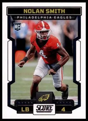 Nolan Smith Rookie 2023 Score #376 Philadelphia Eagles