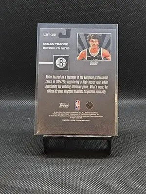 Nolan Traore 2025-26 Topps Limited Stock Legends Rookie Target Card # LST-19