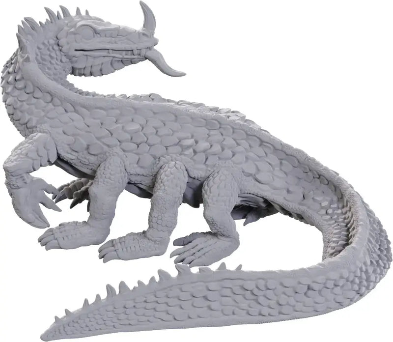 Nolzur’s Marvelous Miniatures - Unpainted: Classic Basilisk - Action Figure & Toy