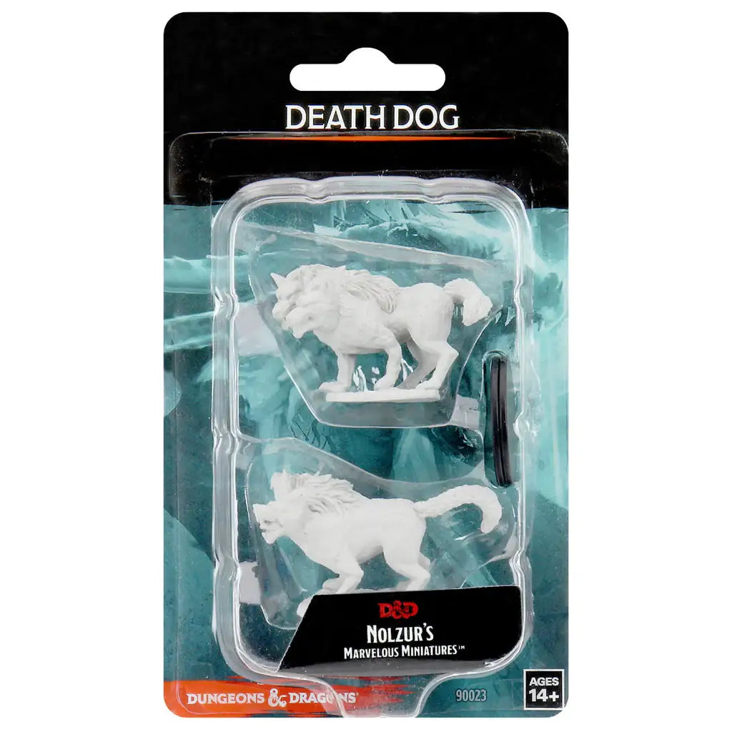 Nolzur’s Marvelous Miniatures - Unpainted: Death Dog - Action Figure & Toy