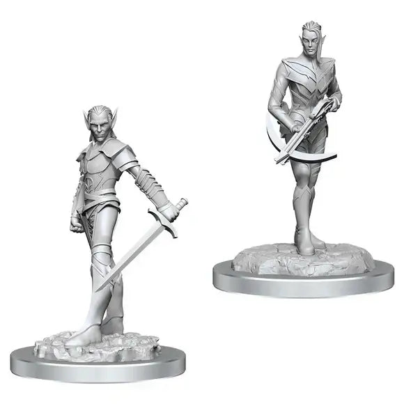 Nolzur’s Marvelous Miniatures - Unpainted: Drow Fighters - Collectibles