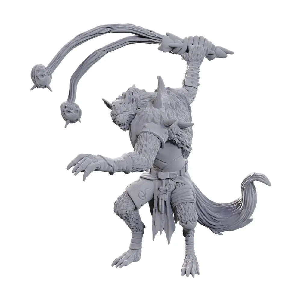 Nolzur’s Marvelous Miniatures - Unpainted: Flind Trapper - Action Figure & Toy
