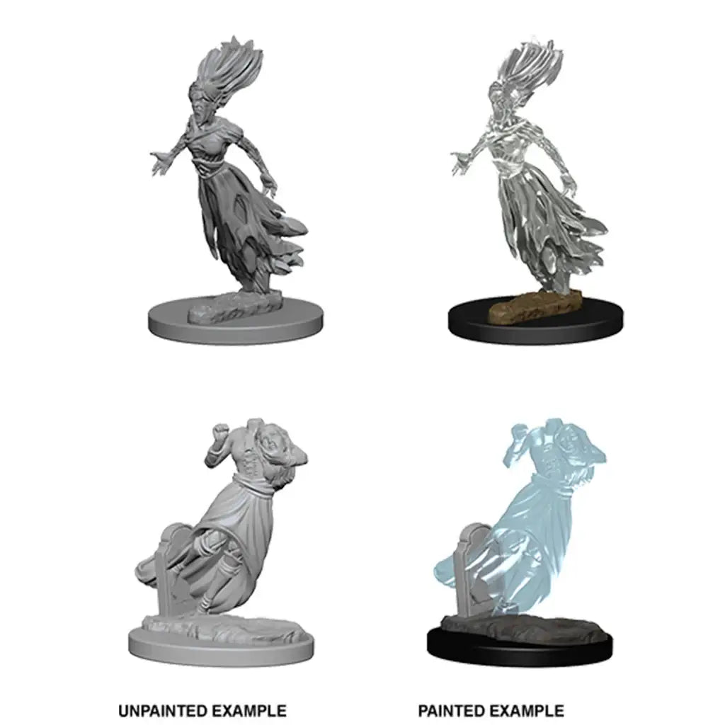 Nolzur’s Marvelous Miniatures - Unpainted: Ghost and Banshee - Action Figure & Toy