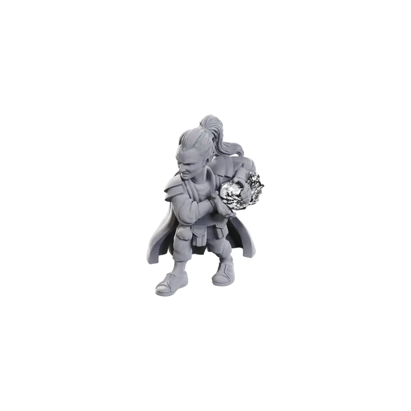 Nolzur’s Marvelous Miniatures - Unpainted: Pirate Deck Wizard - Action Figure & Toy