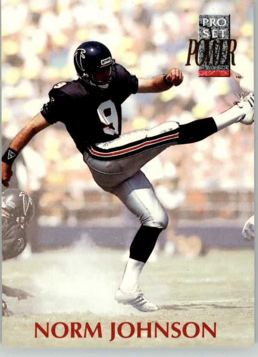 Norm Johnson - 1992 Pro Set Power - #109 - Football - Football Card Single