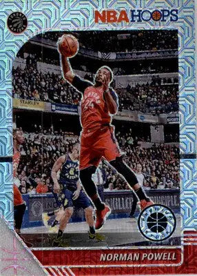 Norman Powell - 2019-20 Hoops Premium Stock - #184 - Prizms Silver Mojo - Basketball Card Single