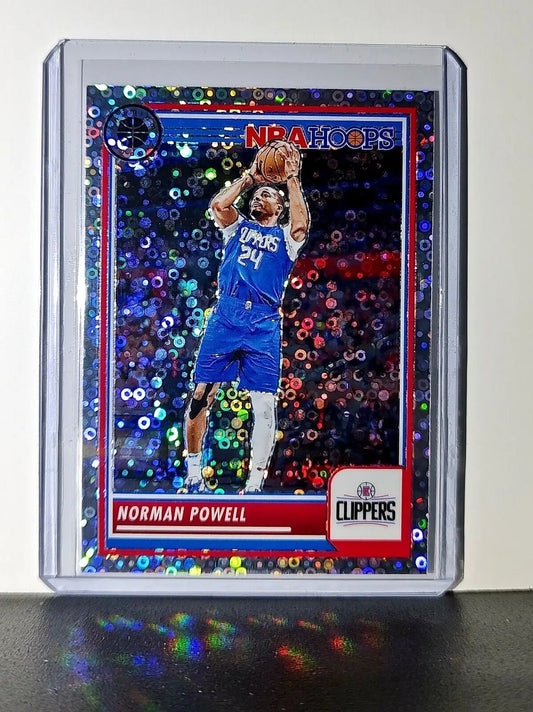 Norman Powell 2023-24 Panini Premium NBA Hoops #203 Disco Prizm Card Clippers - Basketball Card Single