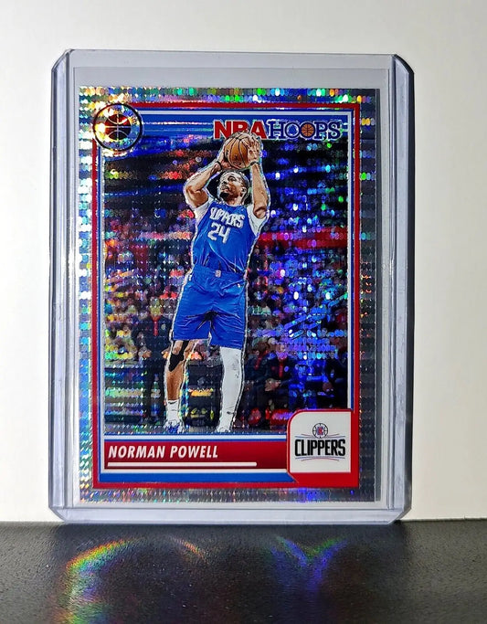 Norman Powell 2023-24 Panini Premium NBA Hoops #203 Pulsar Prizm Clippers - Basketball Card Single