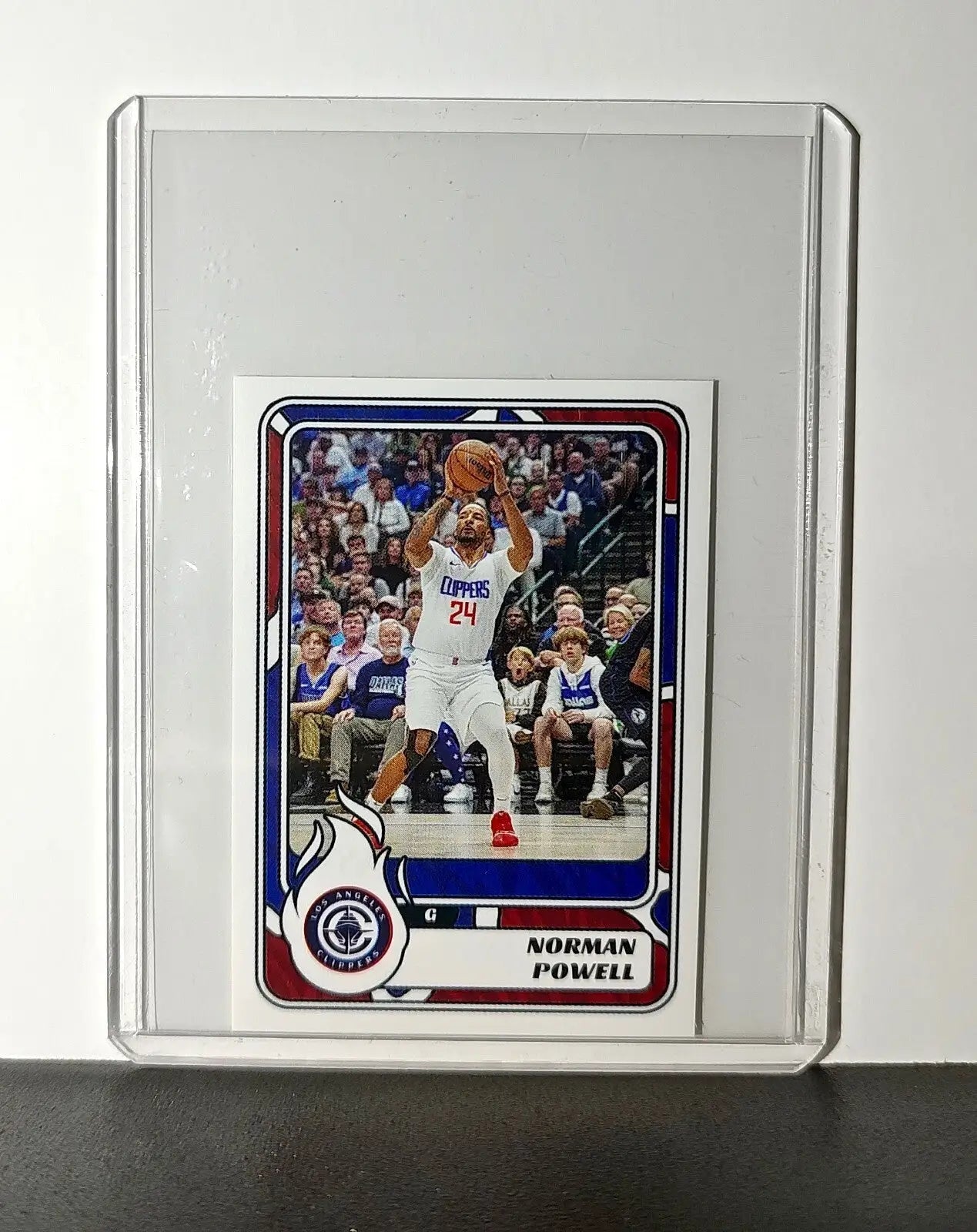 Norman Powell 2024-25 Panini NBA #350 Sticker Card Los Angeles Clippers - Basketball Card Single