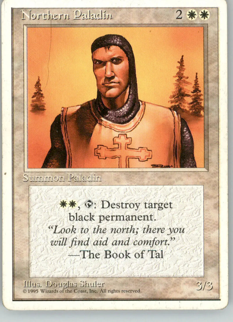 Northern Paladin - Fourth Edition - MP Magic: The Gathering - Magic Card Single
