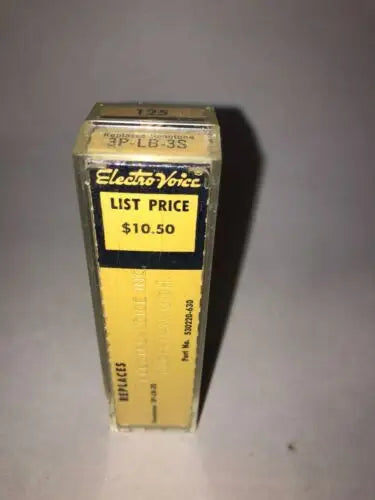 Electro-Voice 3P-L8-3S Replacement Stylus in Original Packaging for NOS EV Electro Cartridge Sonotone