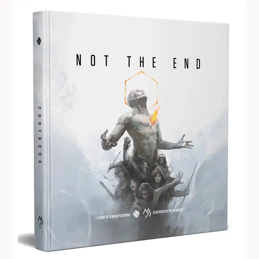 Image of Not The End RPG Core Rulebook showcasing the end rpg core design
