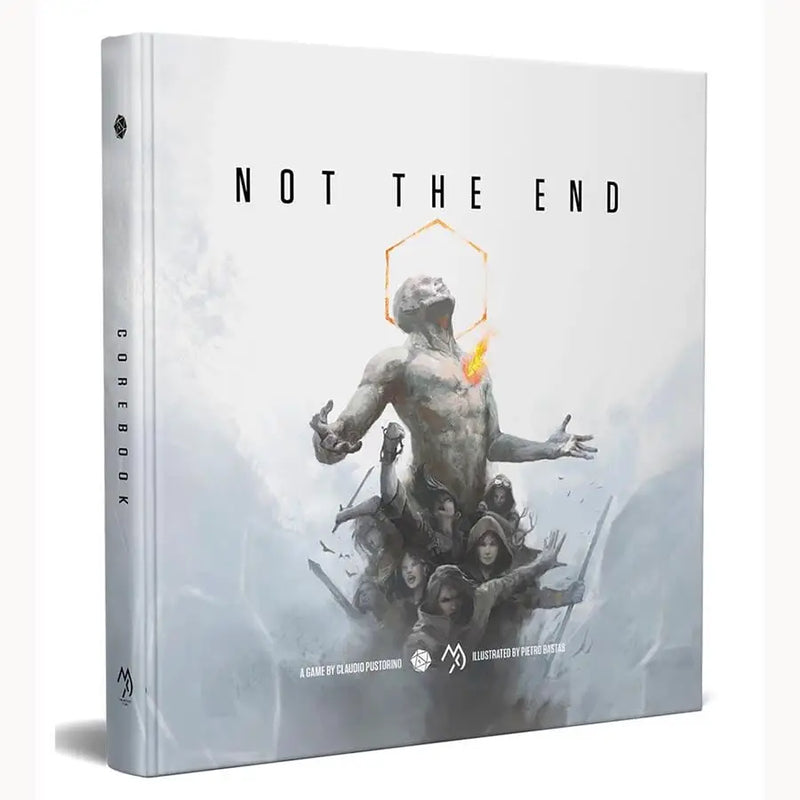 Image of Not The End RPG Core Rulebook showcasing the end rpg core design