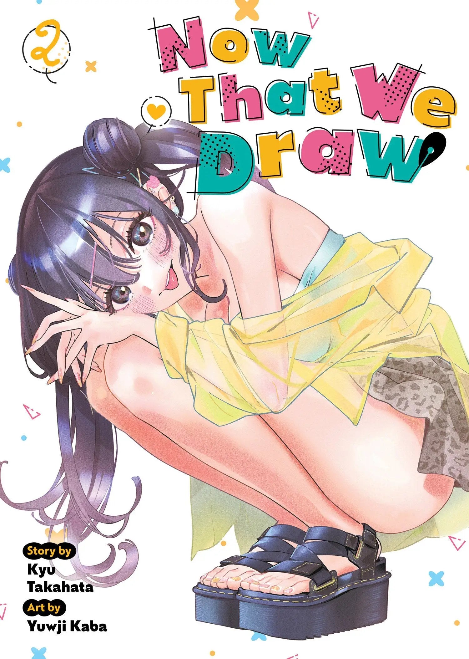 Manga cover art from Draw Volume featuring artist Uehara Yuuki for Now That We Draw Volume 2