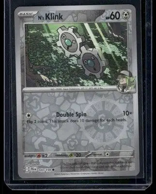 N’S Klink #103/159 2025 Pokemon Scarlet & Violet White Flare - Pokémon Card Single