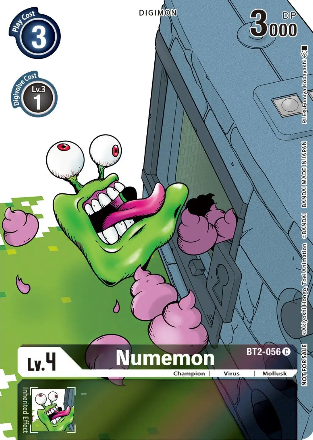 Numemon Digimon card from Release Special Booster 25th Special Memorial Pack
