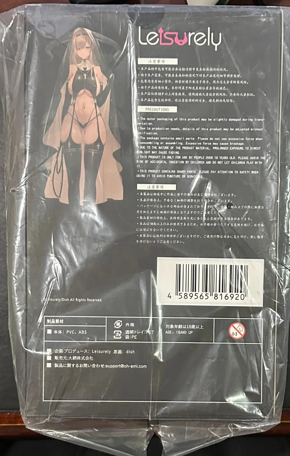 Sealed Sister Succubus Illustrated PVC Fig Deluxe Box from Nun SISTER SUCCUBUS ILLUSTRATED collection