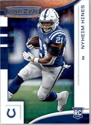 Nyheim Hines - 2018 Panini Rookies & Stars - #129 - RC Football - Football Card Single