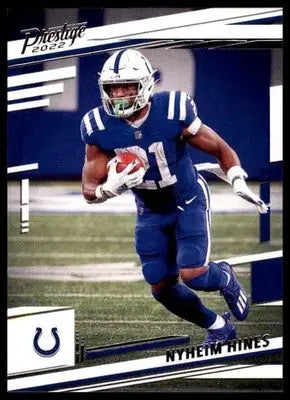Nyheim Hines 2022 Panini Prestige #125 Indianapolis Colts - Football Card Single