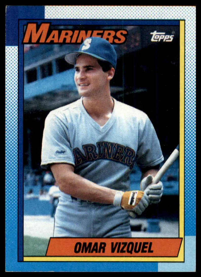 O-Pee-Chee Omar Vizquel 698 Seattle Mariners LP - Baseball Card Single