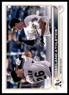 Oakland Athletics 2022 Topps #210 Oakland Athletics - Baseball Card Single