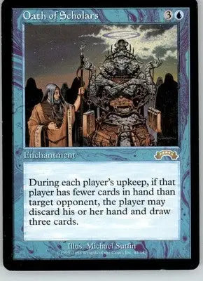 Oath of Scholars - Exodus - 42 - MP Magic: The Gathering - Magic Card Single