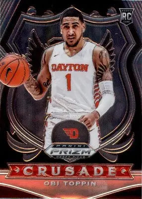 Obi Toppin - 2020 Panini Prizm Draft Picks Collegiate - #87 - Basketball - Basketball Card Single