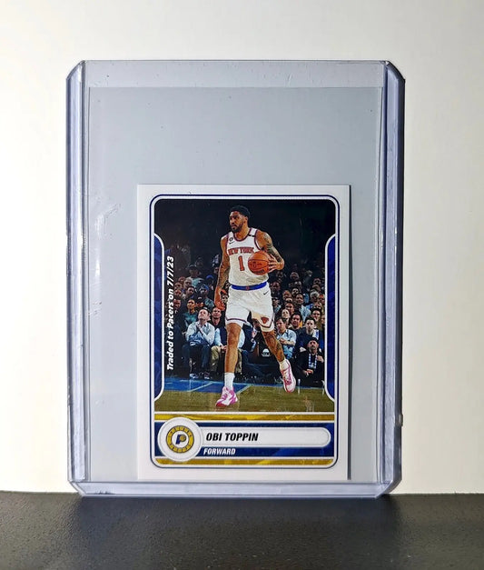 Obi Toppin 2023-24 Panini NBA #200 Sticker Card Indiana Pacers - Basketball Card Single