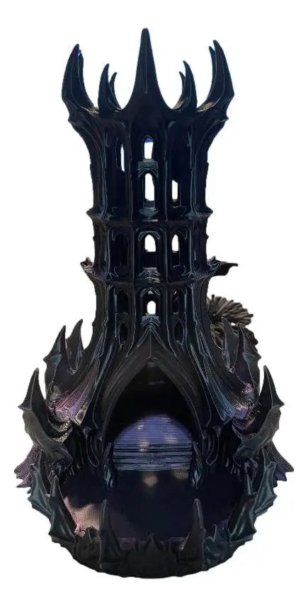 Obsidian Citadel Dice Tower Gothic RPG Dice Roller DND Warhammer Tabletop - Other