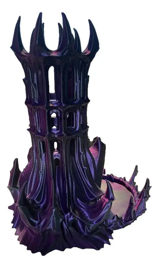 Obsidian Citadel Dice Tower Gothic RPG Dice Roller DND Warhammer Tabletop - Other